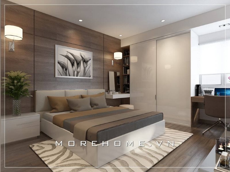 Giường ngủ gỗ công nghiệp cao cấp