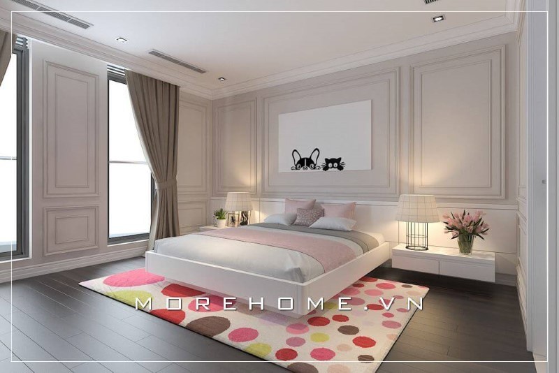 Giường ngủ gỗ công nghiệp cao cấp