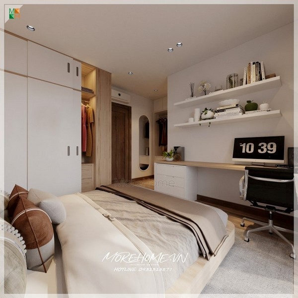 Giường ngủ gỗ công nghiệp cao cấp