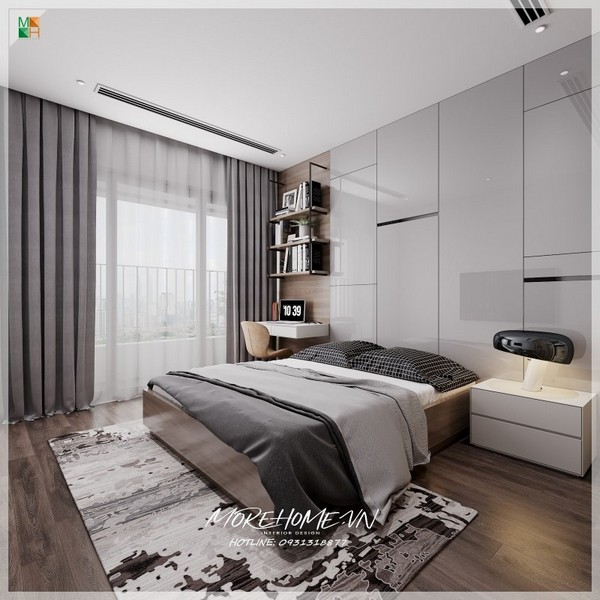 Giường ngủ gỗ công nghiệp cao cấp