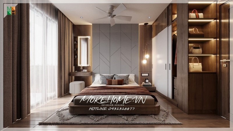 Giường ngủ gỗ công nghiệp cao cấp
