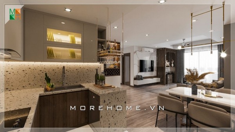 Thiết kế nội thất chung cư The Lake Home