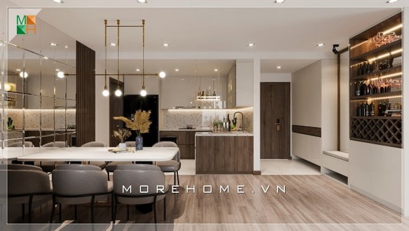Thiết kế nội thất chung cư Harmony Square DLC Complex