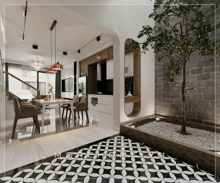 Thiết kế nội thất biệt thự liền kề