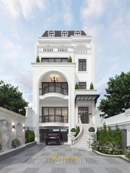 Thiết kế biệt thự liền kề 3 tầng