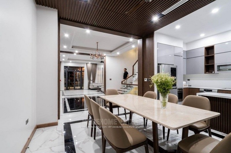 Thiết kế biệt thự liền kề 3 tầng