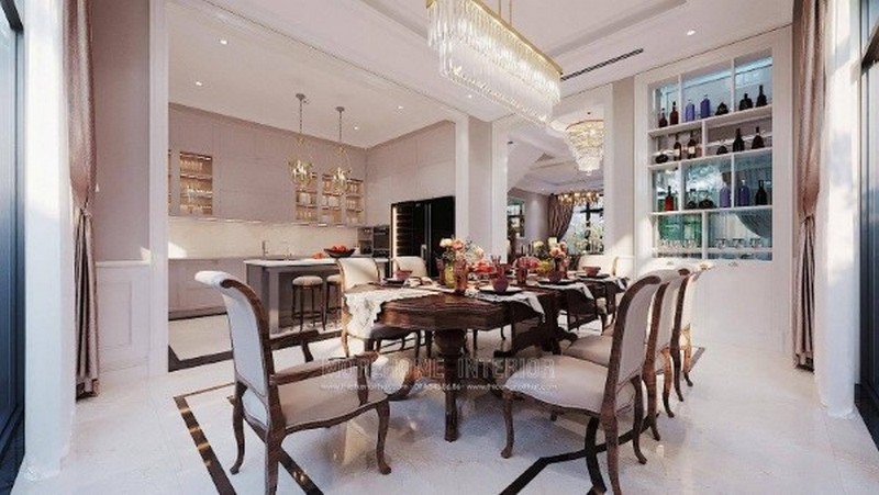 Thiết kế nội thất biệt thự tại Bắc Ninh