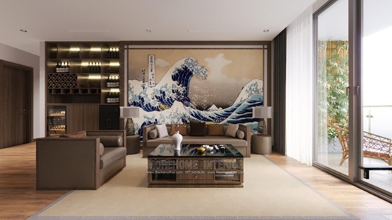 Thiết kế nội thất chung cư Mipec