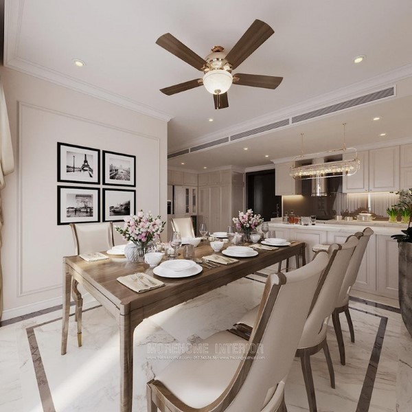 Thiết kế nội thất chung cư Hateco Laroma