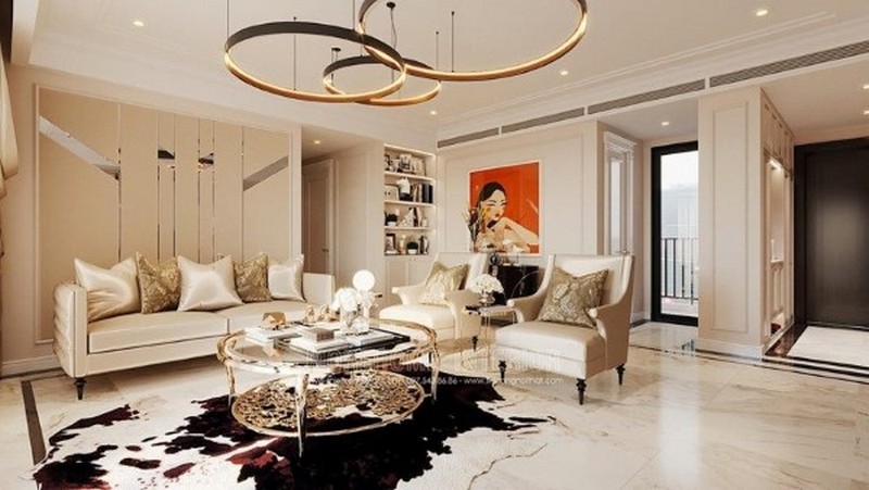 Thiết kế nội thất chung cư Hateco Laroma