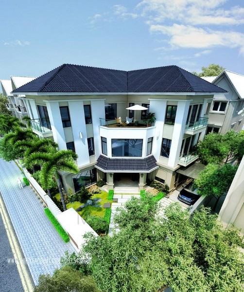 Thiết kế biệt thự vườn hiện đại