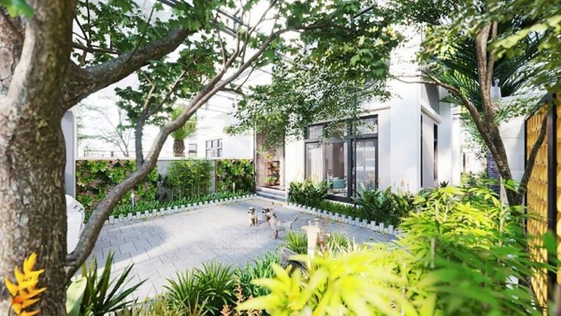 Thiết kế biệt thự vườn hiện đại