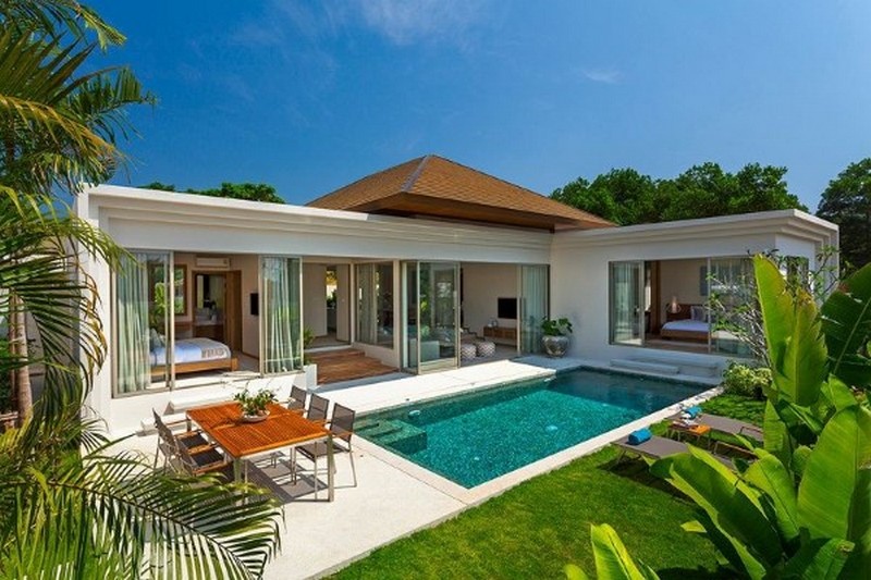 Mẫu biệt thự 1 tầng hiện đại