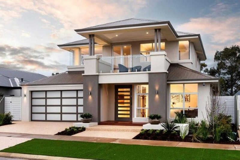 Mẫu thiết kế biệt thự 2 tầng hiện đại