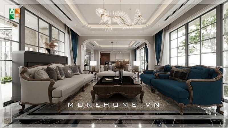 Thiết kế biệt thự tân cổ điển Pháp tại Nam Định