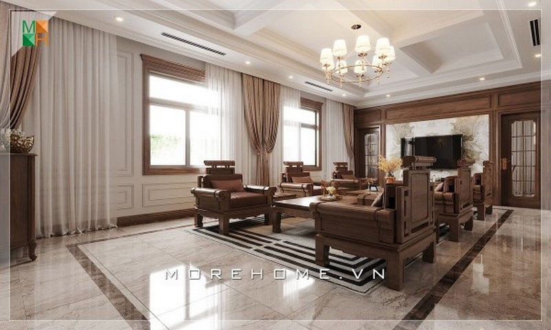 Thiết kế biệt thự tân cổ điển Pháp tại Nam Định