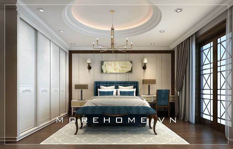 trần thạch cao phòng ngủ hiện đại trần thạch cao phòng ngủ hiện đại