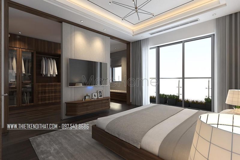 trần thạch cao phòng ngủ hiện đại trần thạch cao phòng ngủ hiện đại