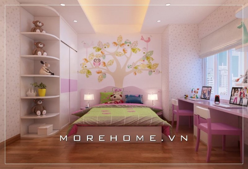 Phòng ngủ cho bé gái Phòng ngủ cho bé gái
