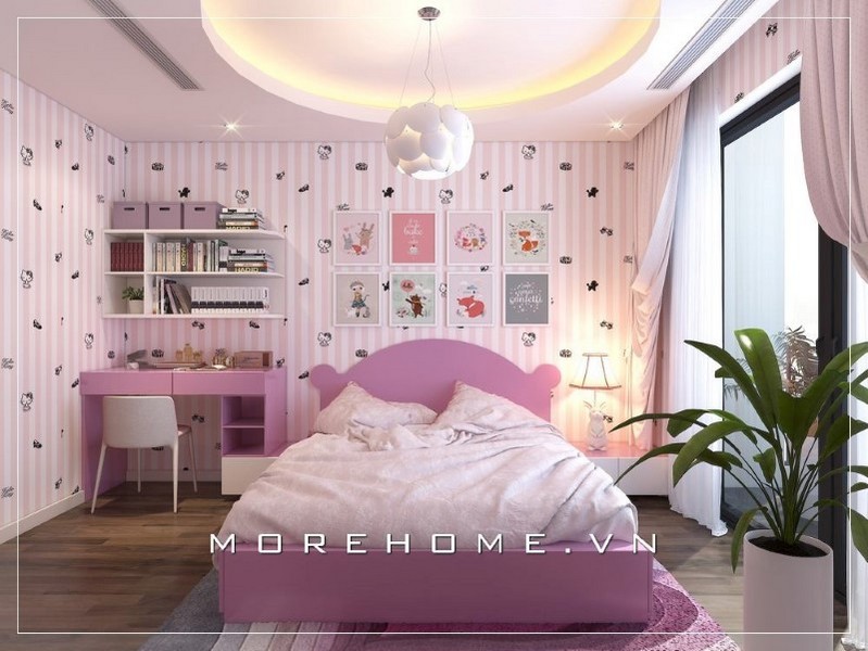 Phòng ngủ cho bé gái Phòng ngủ cho bé gái