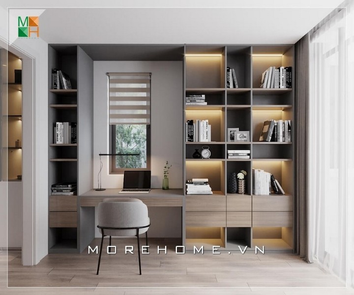 bàn làm việc bằng gỗ tại nhà Bàn làm việc tại nhà bằng gỗ
