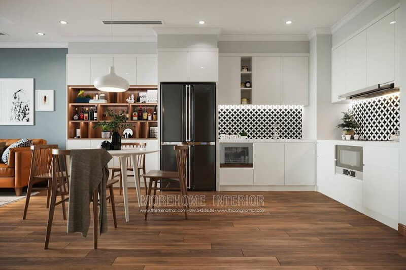 Bàn ghế ăn biệt thự đẹp