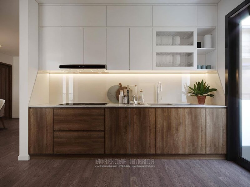 thiết kế phòng bếp