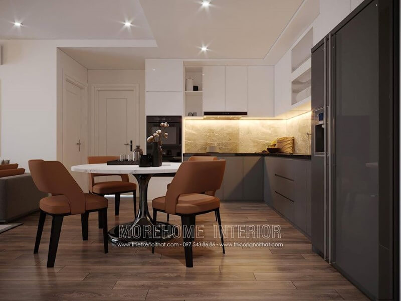thiết kế phòng bếp