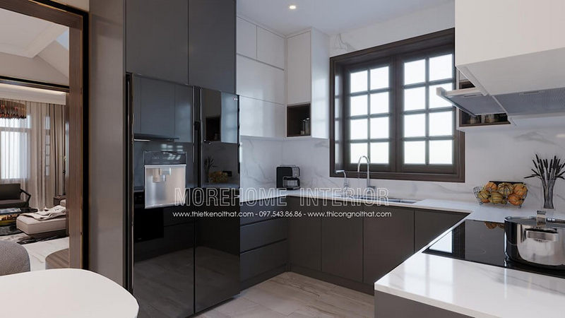 thiết kế phòng bếp