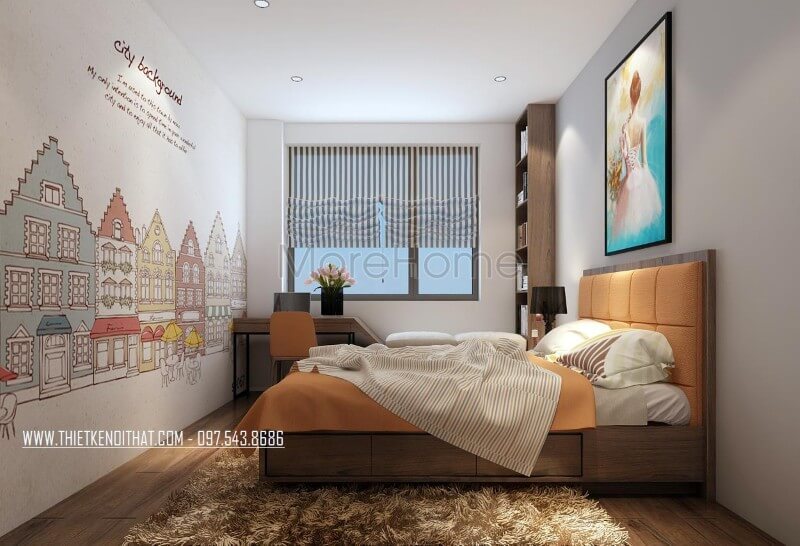 Thiết kế phòng ngủ nhỏ, đẹp