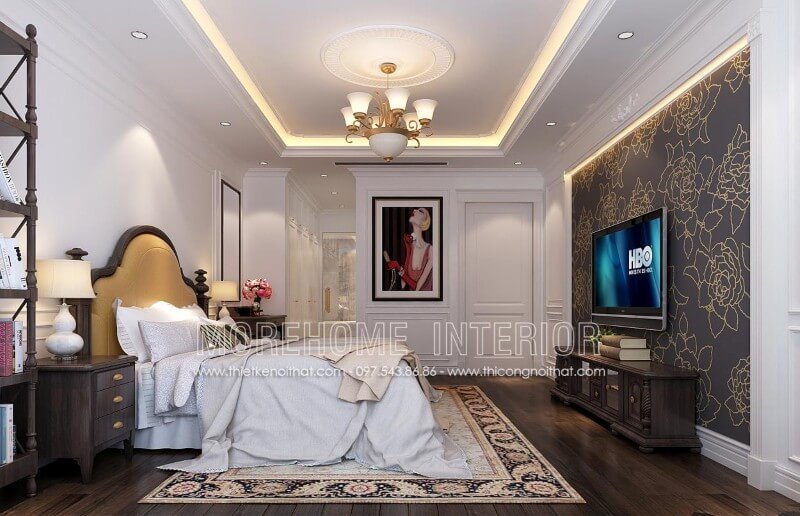 Kệ tivi gỗ óc chó