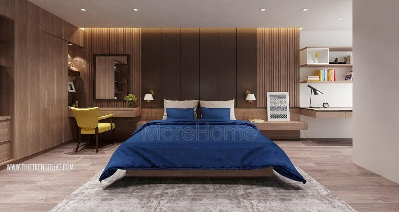 Nội thất phòng ngủ gỗ tự nhiên