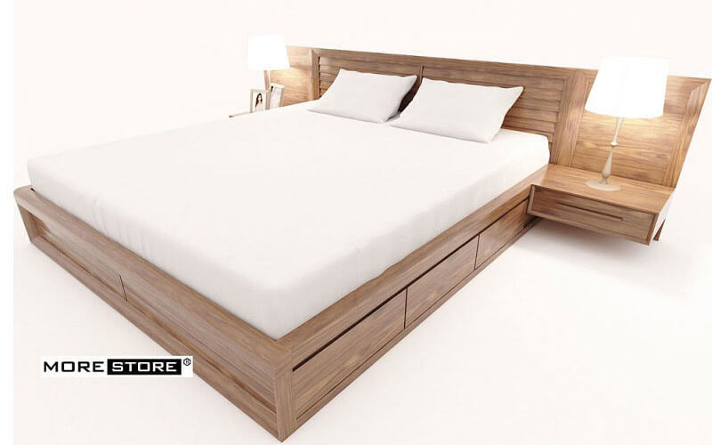 Nội thất phòng ngủ gỗ tự nhiên