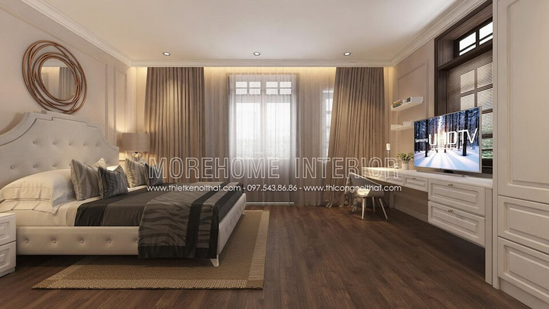Nội thất phòng ngủ gỗ tự nhiên