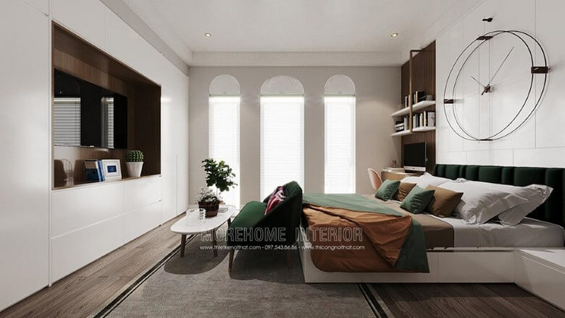 Nội thất phòng ngủ gỗ tự nhiên