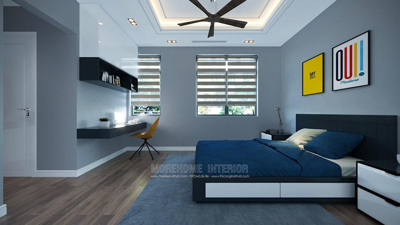 Nội thất phòng ngủ gỗ tự nhiên