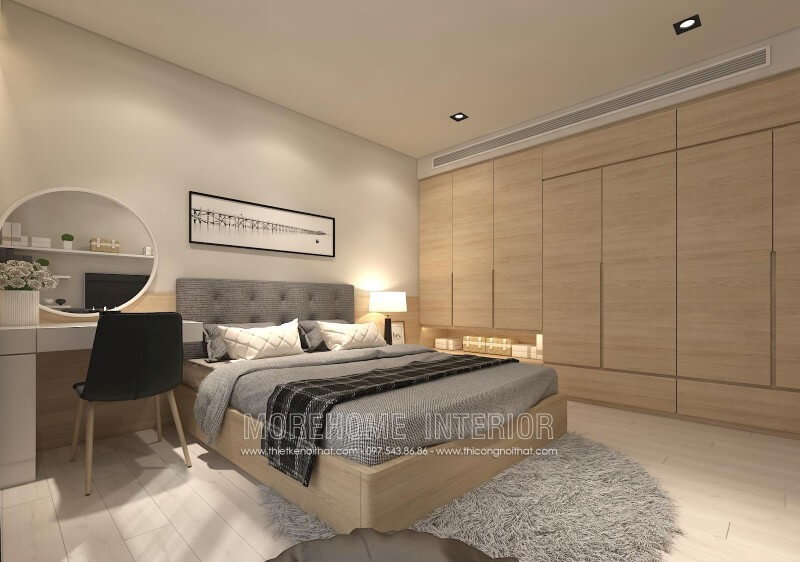Nội thất phòng ngủ gỗ tự nhiên