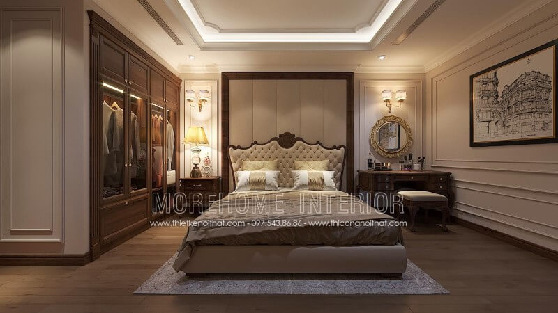 Nội thất phòng ngủ gỗ tự nhiên
