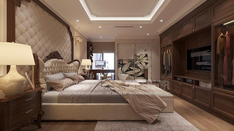 Nội thất phòng ngủ gỗ tự nhiên