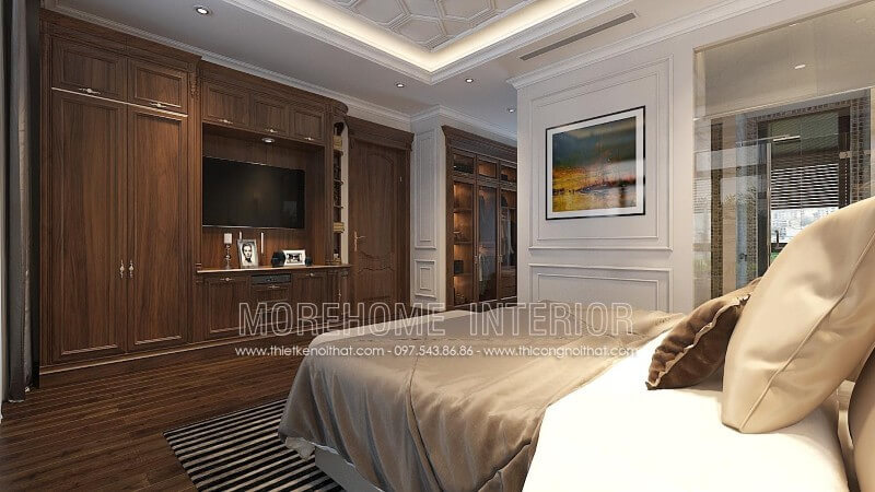 Nội thất phòng ngủ gỗ tự nhiên