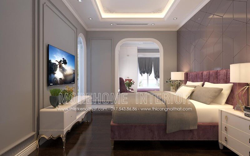 Nội thất phòng ngủ gỗ tự nhiên