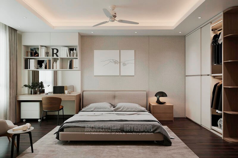 Nội thất phòng ngủ gỗ tự nhiên