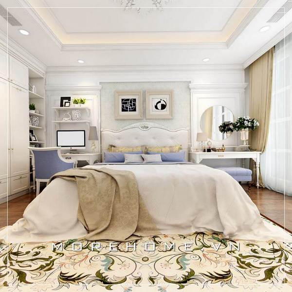 Nội thất phòng ngủ gỗ tự nhiên
