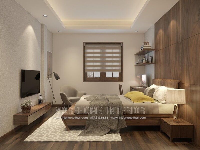 Nội thất phòng ngủ gỗ tự nhiên