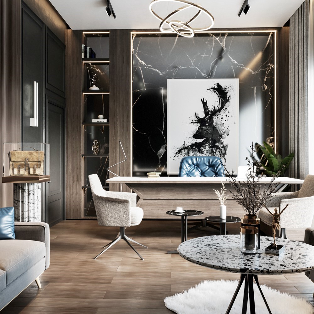 Thiết kế văn phòng hiện đại