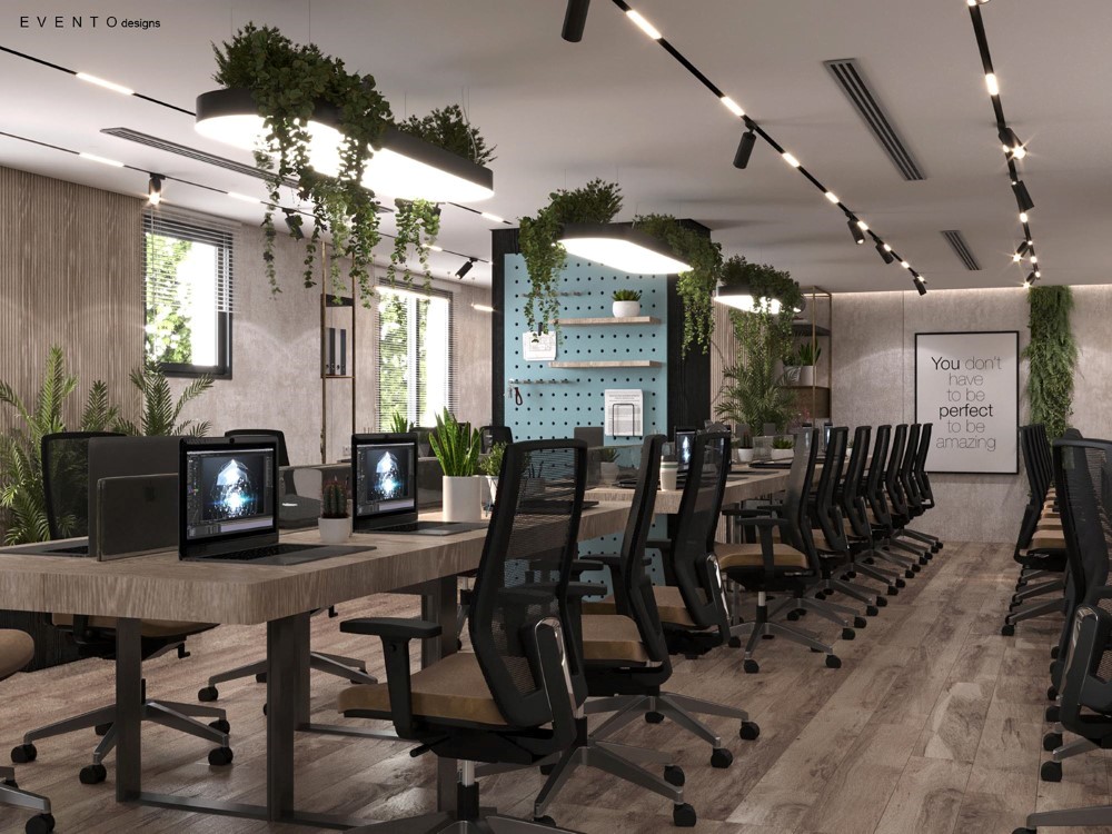 Thiết kế văn phòng hiện đại