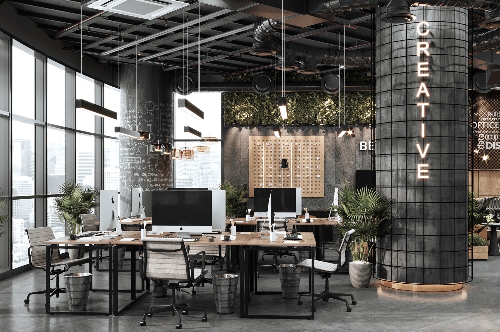 Thiết kế văn phòng hiện đại