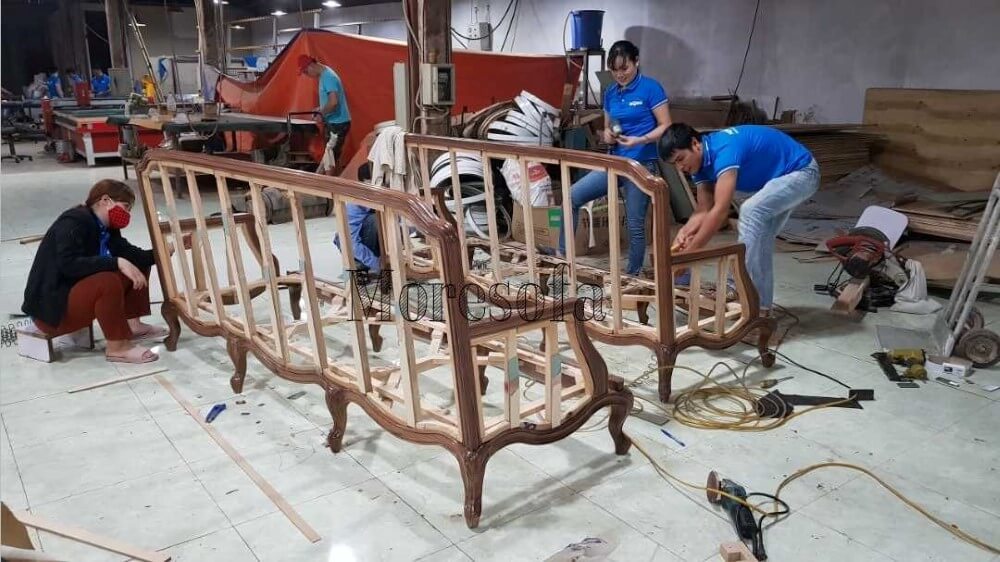 Thi công nội thất biệt thự tân cổ điển