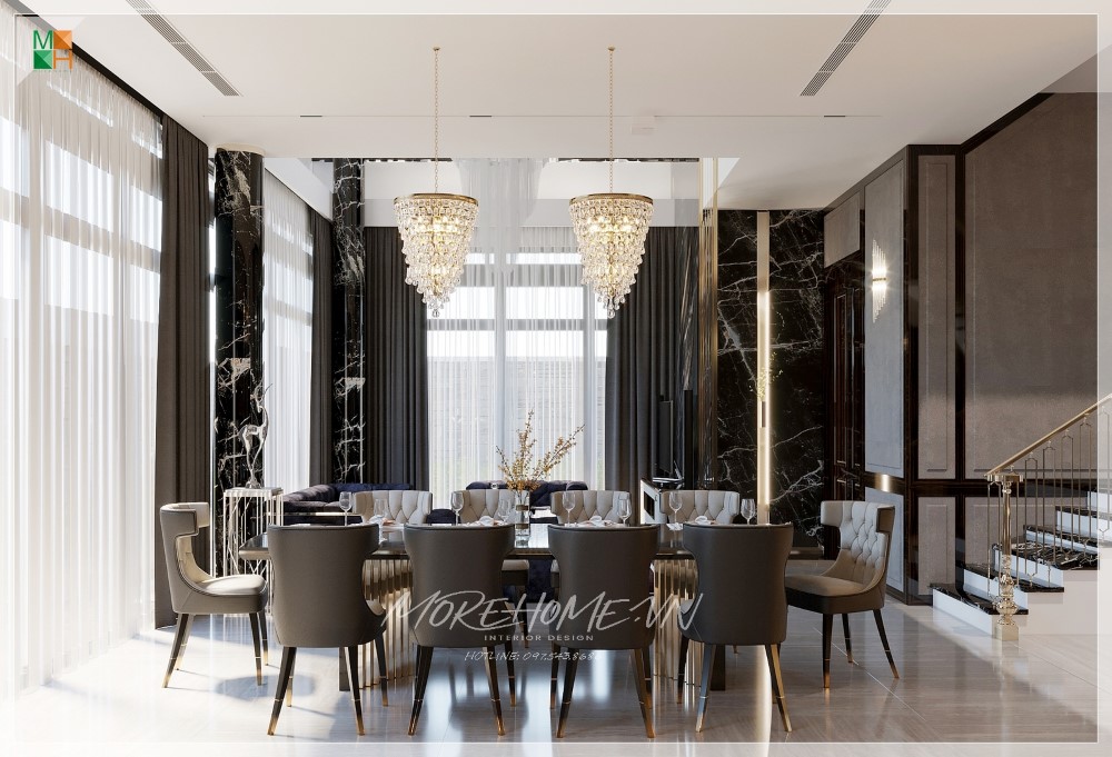 Thiết kế biệt thự cao cấp, sang trọng
