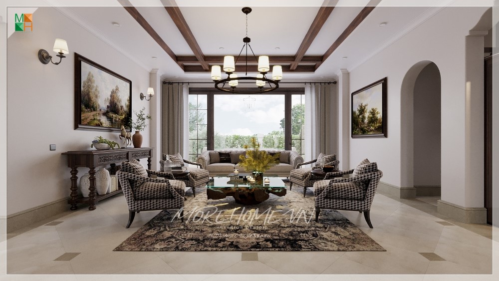 Thiết kế biệt thự cao cấp, sang trọng